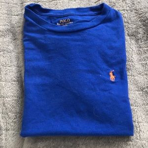 Royal blue crew neck tee by Polo Ralph Lauren